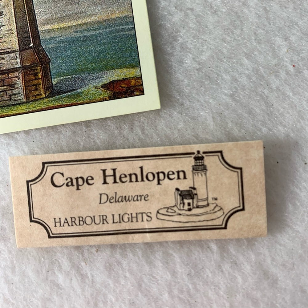Harbour Lights Cape Henlopen, DE Lighthouse Ltd Ed - Picture 15 of 16